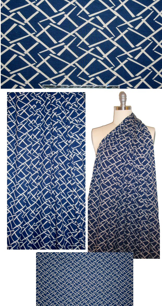 Italian pickup stix graphic digital knit