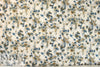 Italian digital viscose knit - teal/latte floral