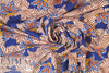 Italian digital viscose knit - African wax style 1.625 yds
