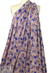 Italian digital viscose knit - African wax style