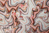 Italian digital cotton knit - fimo swirl 1.875 yds