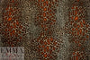 Italian rich browns animal print 4-way viscose knit