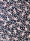 Italian digital viscose knit - paisley song 1.75 yd