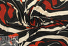 Italian 'streamer montage' viscose/span knit .8 yds