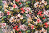 Italian 'garden fantasy' viscose/spandex knit .875 yds