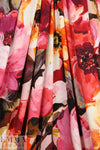 Italian digital viscose knit - grand garden  1.5 yd