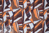 Italian DVF 'graphic abstract' viscose matte jersey knit  1 yard