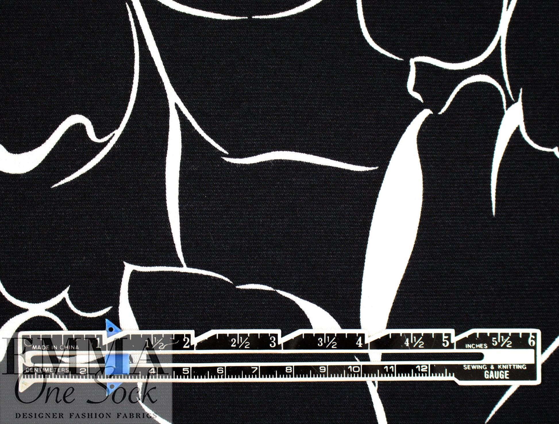 M@x Mara 'floral contours' printed doubleknit 1 yard