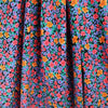 Italian 'blooming garden' cotton knit 1 yard