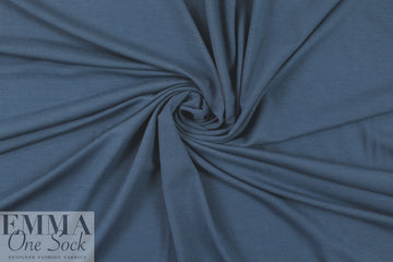slate blue 9 oz. rayon/spandex jersey 4-way
