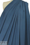 slate blue 9 oz. rayon/spandex jersey 4-way 1 yard