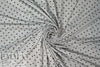 little hearts rayon/spandex jersey - black/gray 1.5 yd