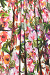 'painterly flowers' digital print rayon/spandex knit 1.375 yd