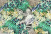 'feather fantasy' digital print rayon/spandex knit 1.125 yds