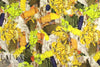 'painter's palette' digital print rayon/spandex knit 1.375 yds