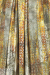 'cascading chains' digital print rayon/spandex knit 1.375 yds