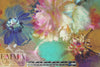 painterly flowers digital viscose knit 1.75 yd