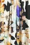 'flower show' digital print rayon/spandex knit 1.66 yd