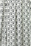 tic-tac-toe bamboo/spandex jersey - black on white 1.625 yd