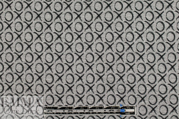tic-tac-toe bamboo/spandex jersey - black on gray