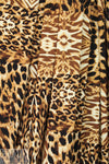 toasty animal print montage digital viscose knit 1.875 yd