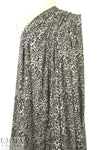 digital viscose knit - stylized leopard