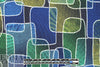 textured mod graphic ITY knit 1.625 yds