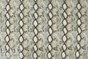 python print digital viscose knit - espresso/beige