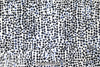 blue jean dots digital viscose knit - blue/white