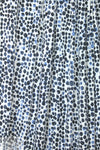 blue jean dots digital viscose knit - blue/white .80 yds