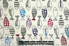 'go fish' rayon/spandex lightweight knit - white .75 yds