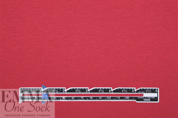 raspberry EcoVero viscose/spandex 4-way jersey  2 yd