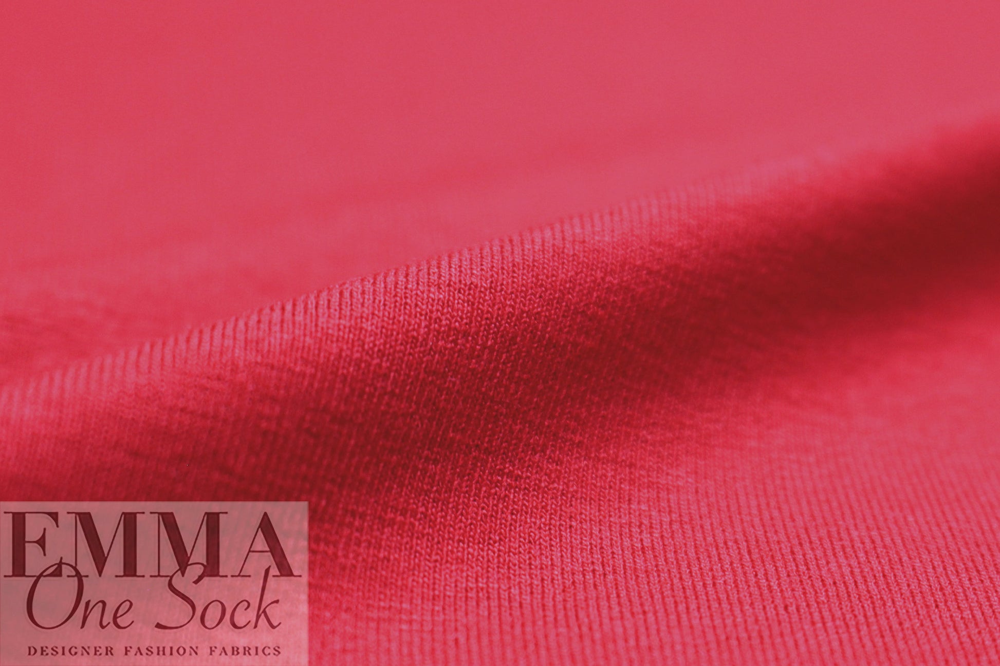 raspberry EcoVero viscose/spandex 4-way jersey  2 yd