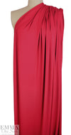 raspberry EcoVero viscose/spandex 4-way jersey  2 yds