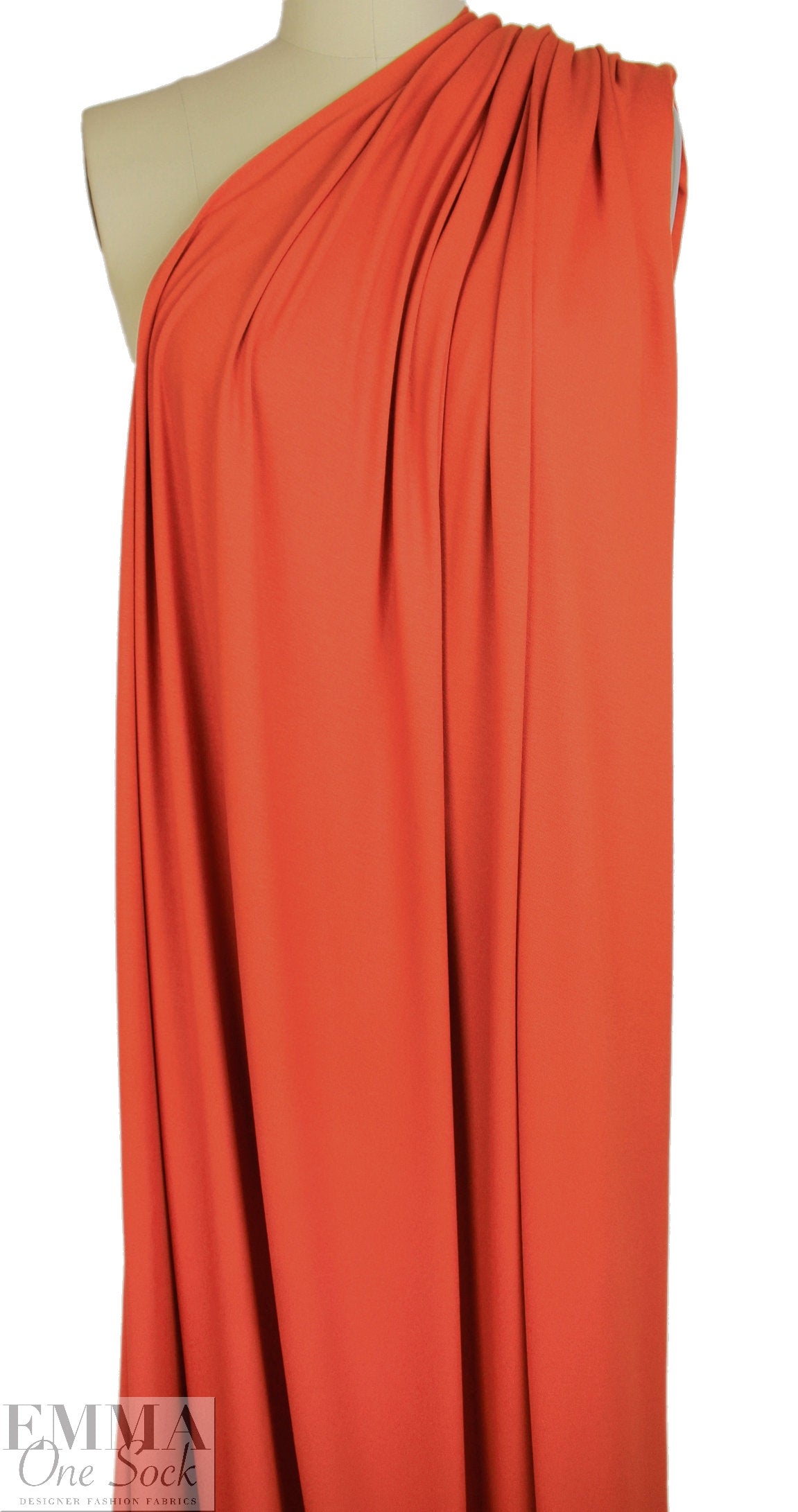 sweet potato EcoVero viscose/spandex 4-way jersey  1.375 yds