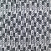 'checkered hatch' stretch viscose knit  1.5 yds