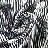 'checkered hatch' stretch viscose knit  2 yd