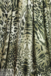 Italian digital viscose knit - wildcat rorschach