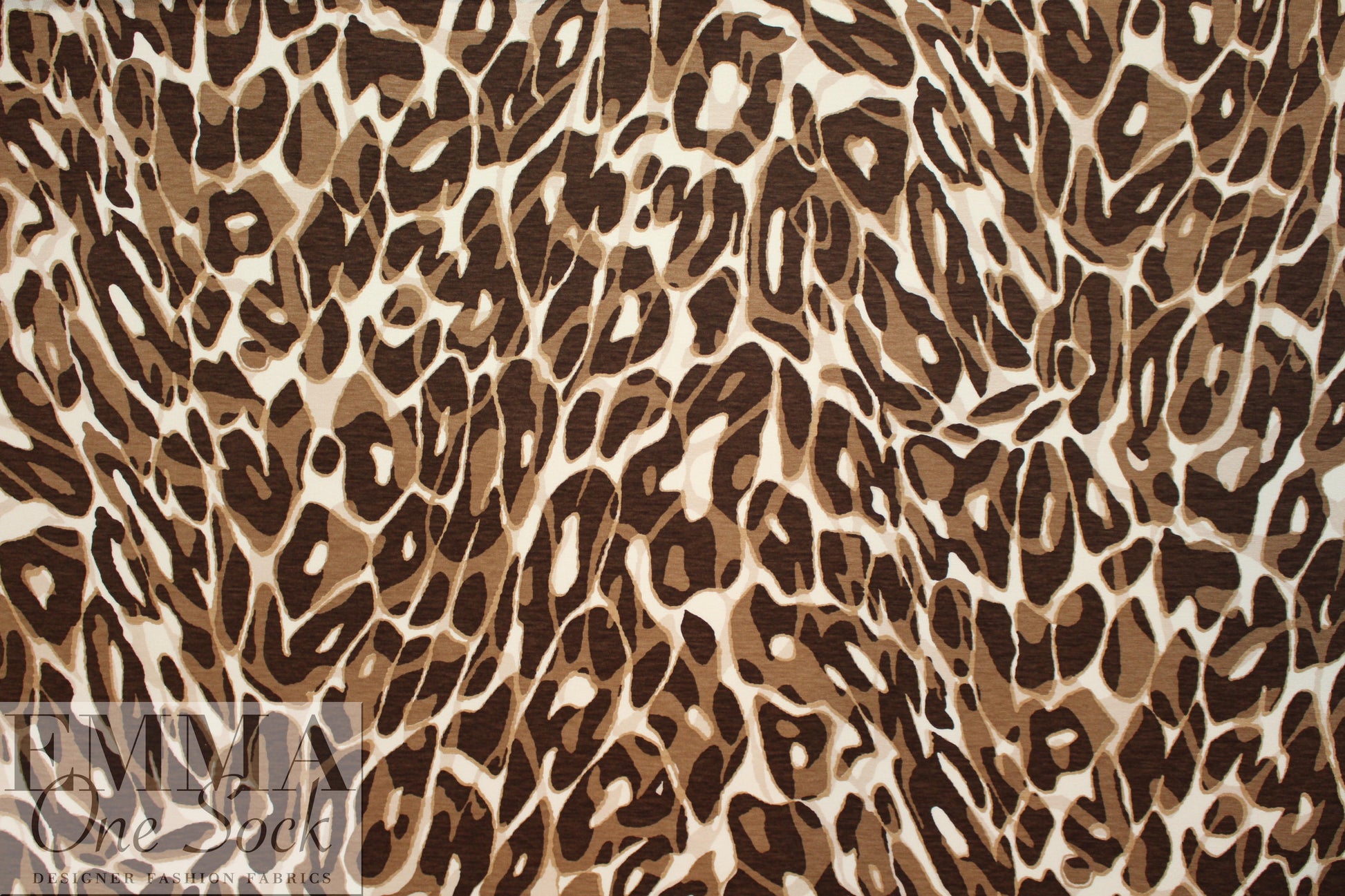 Italian viscose knit - animal graphic