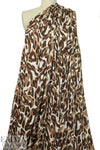 Italian viscose knit - animal graphic