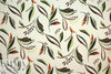 Italian digital viscose knit - lyrical leaves