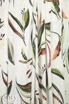 Italian digital viscose knit - lyrical leaves
