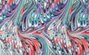 Italian digital viscose knit - fimo swirl 1.5 yd