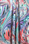 Italian digital viscose knit - fimo swirl 1.5 yd