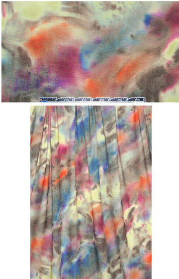 David M. 'abstract impressions' knit print 2.5 yd