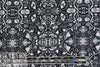French digital viscose 4-way knit - intricate design 1.75 yds