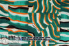 Cava11i signature digital 'rorschach' poly/span ponte 1.75 yd