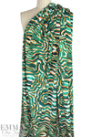 Cava11i signature digital 'rorschach' poly/span ponte 1.125 yd