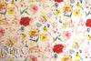 Italian digital viscose knit - flower shower 1.5 yd