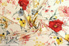 Italian digital viscose knit - flower shower 1.75 yd